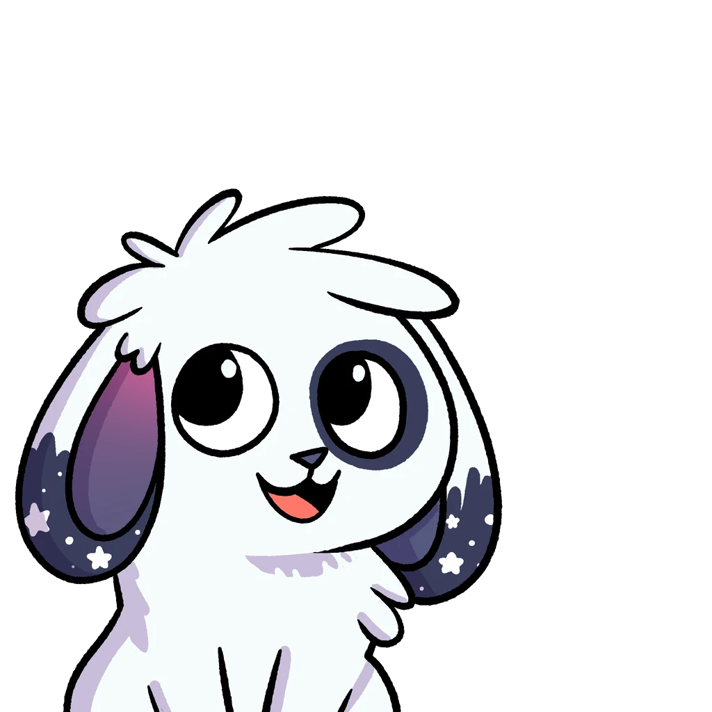 Marble looking happy